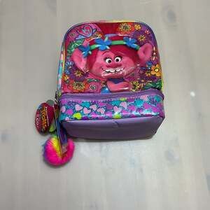 DreamWorks Trolls Poppy Insulated Lunch Box, Double Compartment, New with Tags